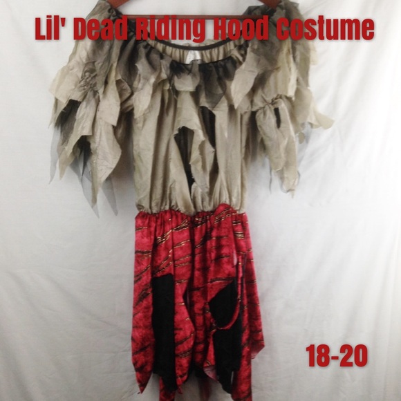 Women's Plus Size Lil' Dead Riding Hood Costume