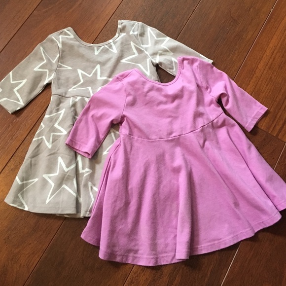 2 baby girl swing dresses