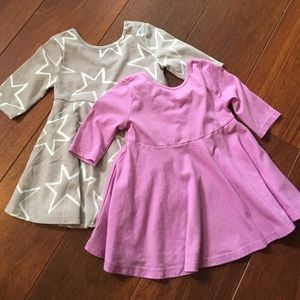 2 baby girl swing dresses
