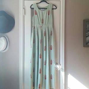 Charlotte Taylor Anthropologie Fire Ants Dress, 6