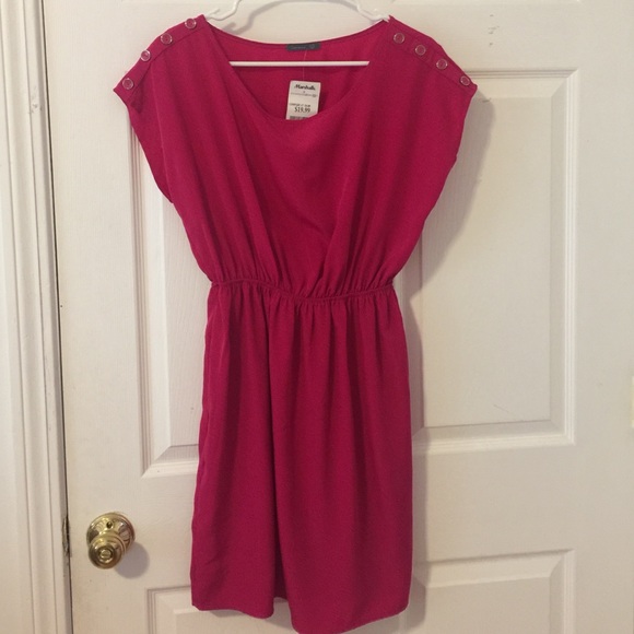 Pink short dress