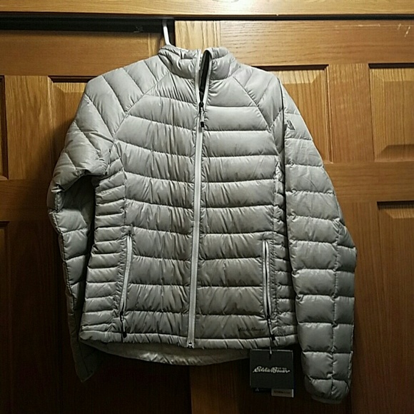 Silver Eddie Bauer jacket