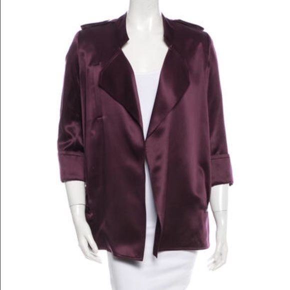 DVF Silk blazer