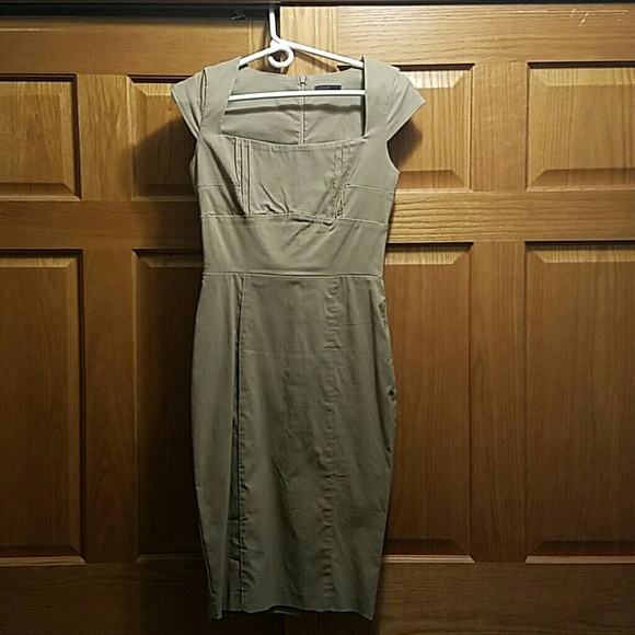 Tan Hybrid bandeau dress