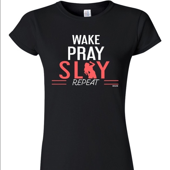 Wake Pray Slay Repeat Tee