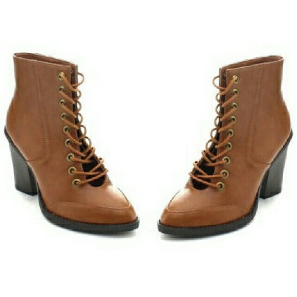 Lace Up Booties - Picture 3 of 4