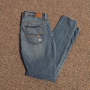 American Eagle jeans.