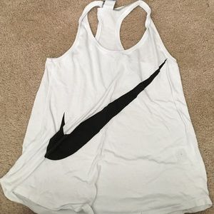 Nike racer back tank top