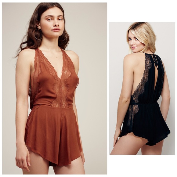 πLast One!π FP Orange Keep Me Romper - Picture 4 of 4