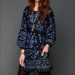 Free People russian doll floral dress