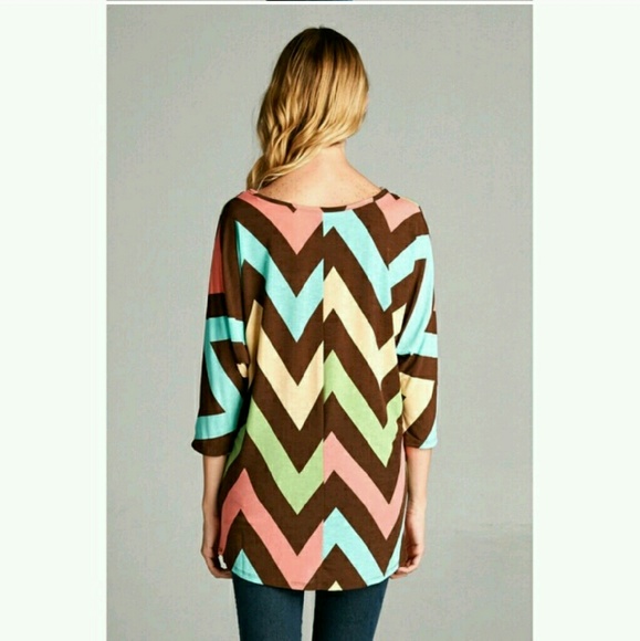 CHEVRON TOP - Picture 4 of 4