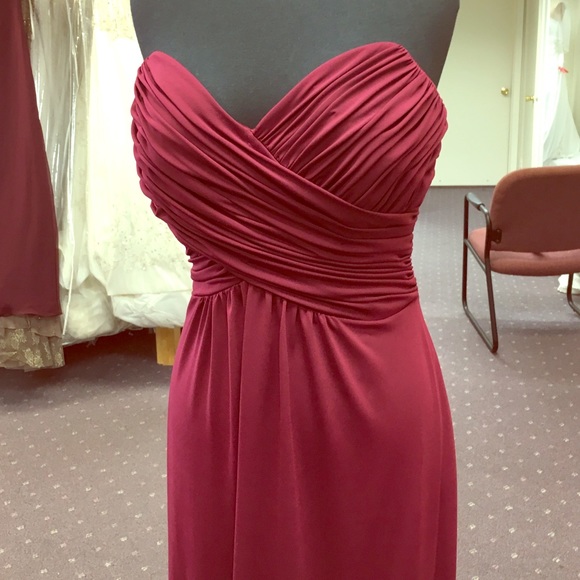 Wine maxi dress - Picture 1 of 4
