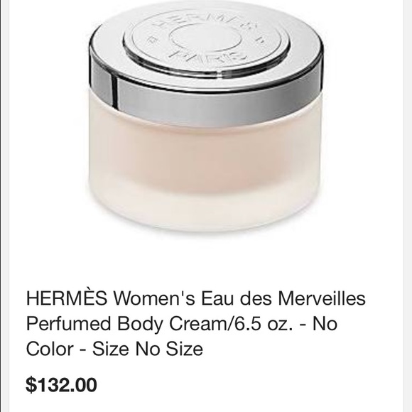 Hermes women's marvelous body cream