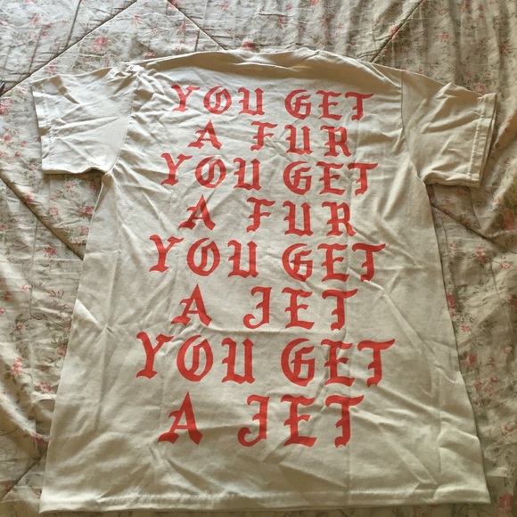 Kanye west merchandise from The Meadows NYC