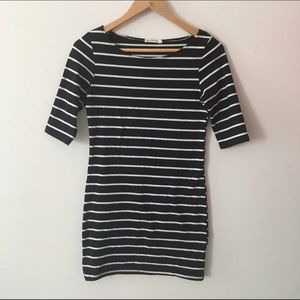 Heart & Hips striped minidress