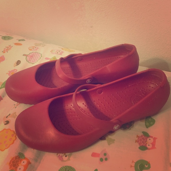 Adorable Mary Jane Crocs women's 11
