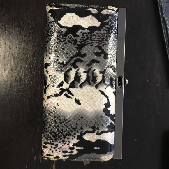Animal print wallet