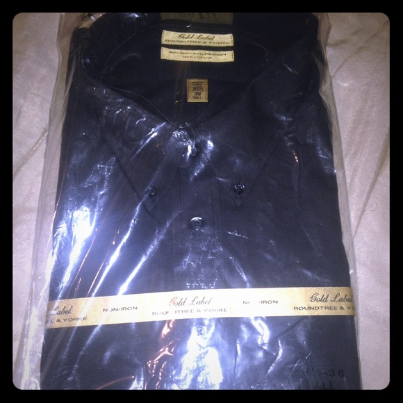 NWT men's long sleeve dress shirt