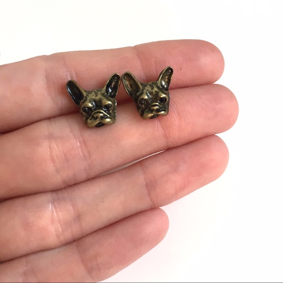 Small Frenchie Earrings