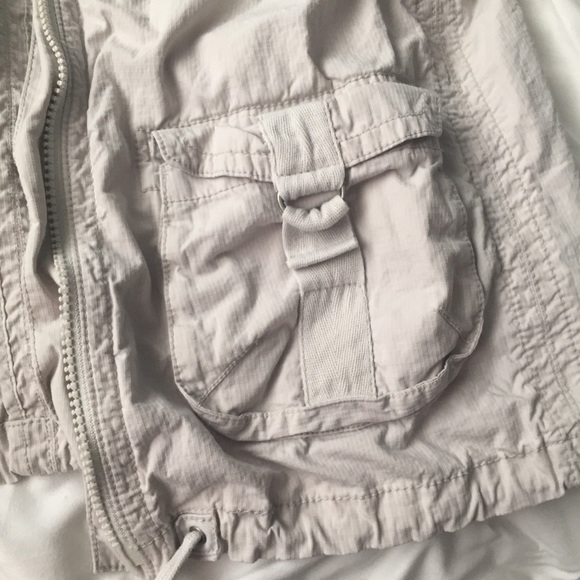 GAP White/Grey Utility Army Jacket - Picture 3 of 4