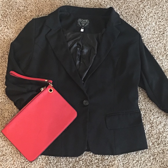 Black blazer