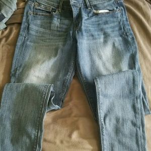 Express mid rise leggings lighter blue