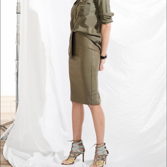 Banana Republic Stretch Pencil Skirt