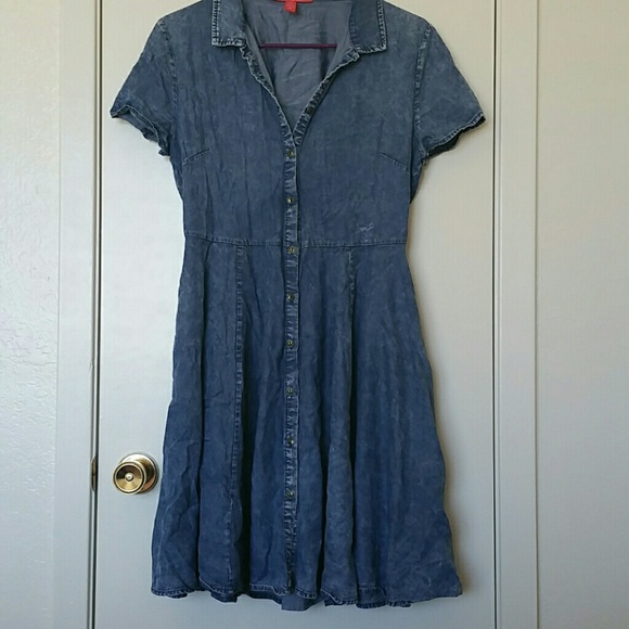 Jean polo dress