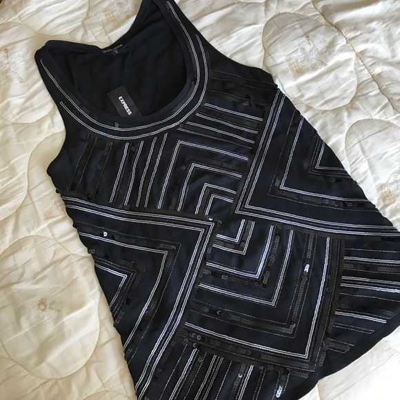 NWT EXPRESS sequined top! - Picture 1 of 4