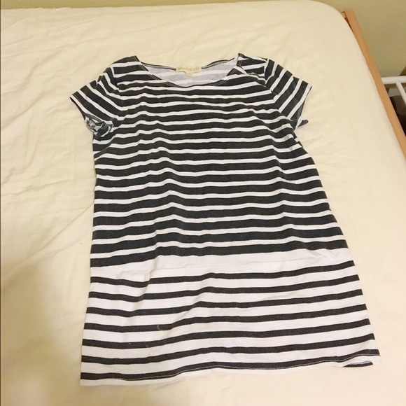Striped tshirt dress