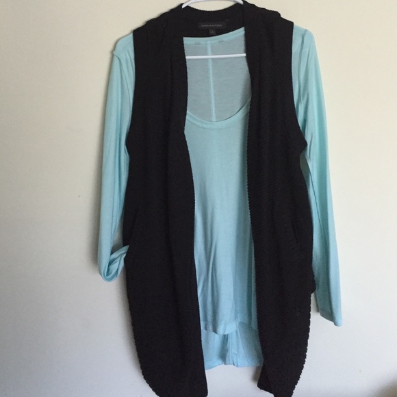 Banana Republic Long Sleeveless Cardigan