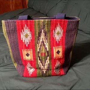 Catori Southwest Aztec Santa Fe Style Tote