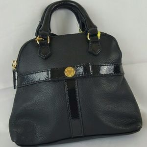 SOLD. Emma Fox Brenton Mini Dome Satchel Leather.