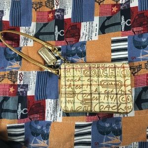 Coach wristlet