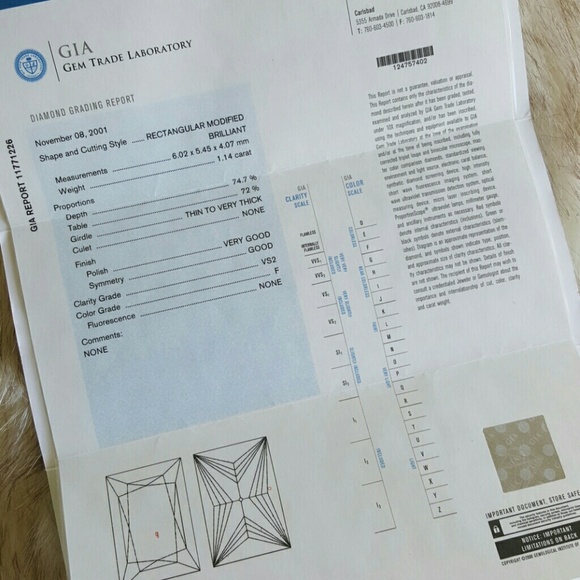 ❌keeping❌ | princess cut | diamond engagement ring - Picture 4 of 4