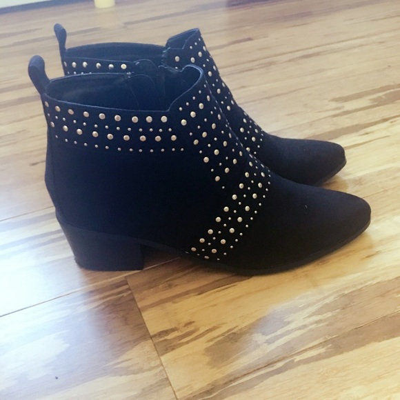 Topshop studded booties