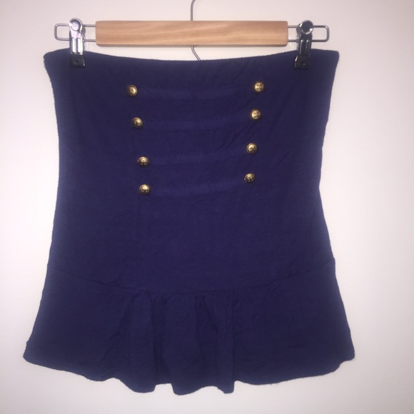 Military-style tube top