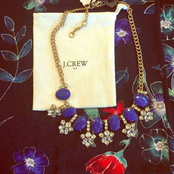 ❗️SALE❗️🎀🆕 BNWT Blue & Gold J. Crew Statement Ne