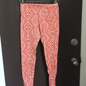 Aztec designed leggings