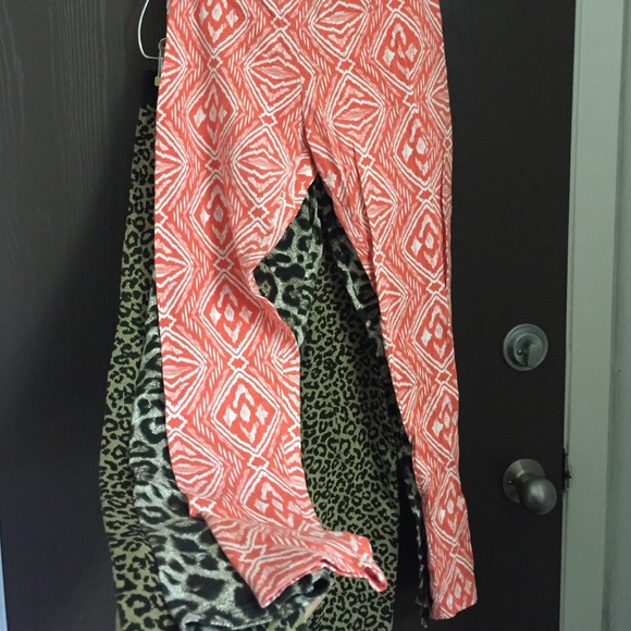 Three pairs of leggings