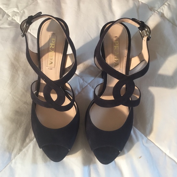Prada healed sandals