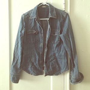 Vintage J Crew denim shirt