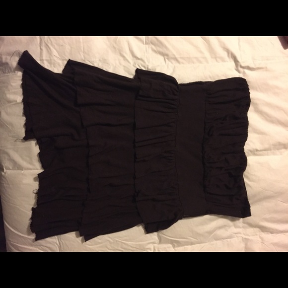 Strapless top