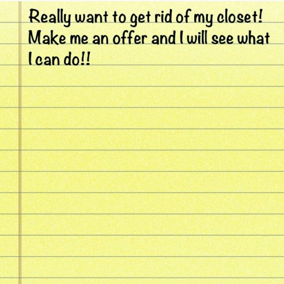 Everything must go!!