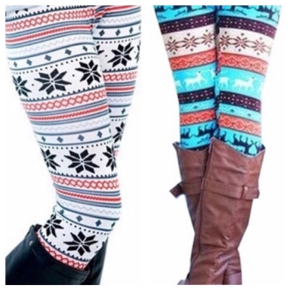 1 LEFT π Printed Leggings - Picture 4 of 4