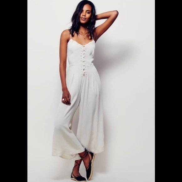 white jumpsuit free people