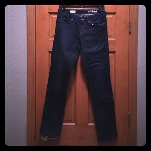 GAP 1969 Real Straight Dark Blue Jeans