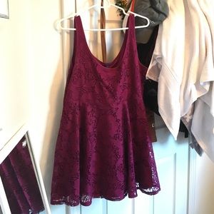 Maroon Aeropostale dress