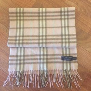 Burberry Pink Scarf