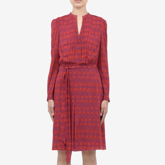 🚫SOLD🚫 Tory Burch 'Judi' Silk Shirtdress